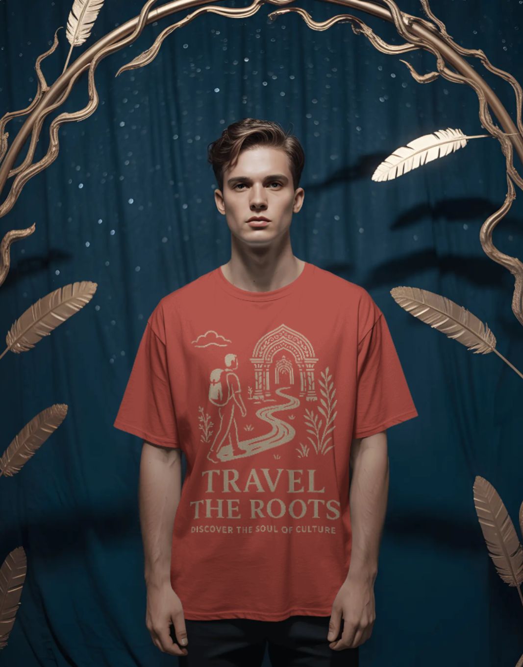 Travel the Roots – Heritage Wanderer Unisex Tee