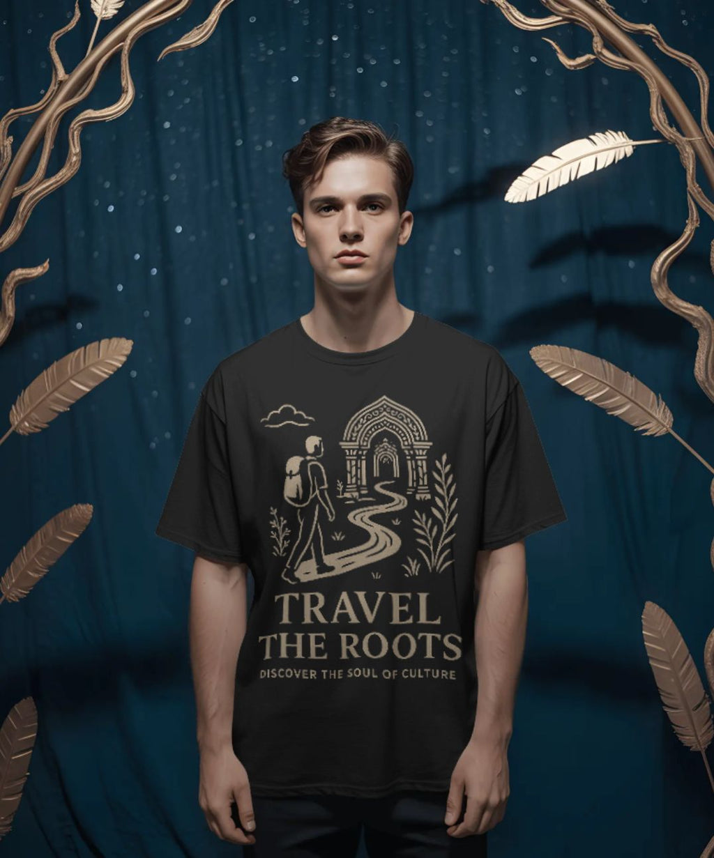 Travel the Roots – Heritage Wanderer Unisex Tee