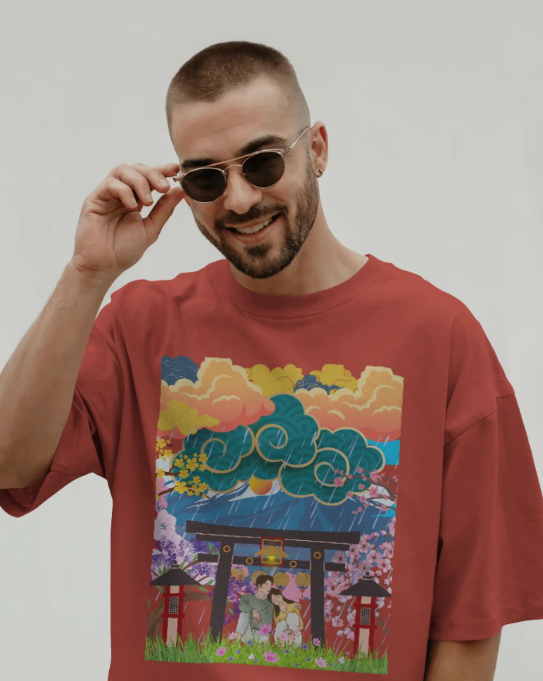 Under the Sakura Sky – Loose Fit