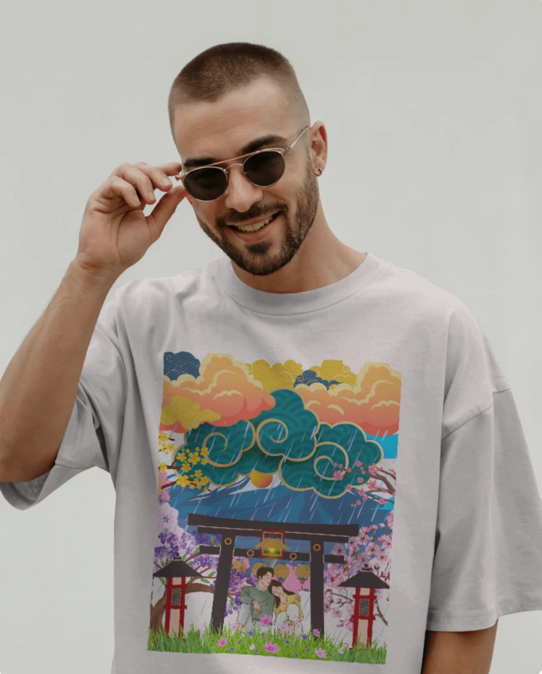 Under the Sakura Sky – Loose Fit