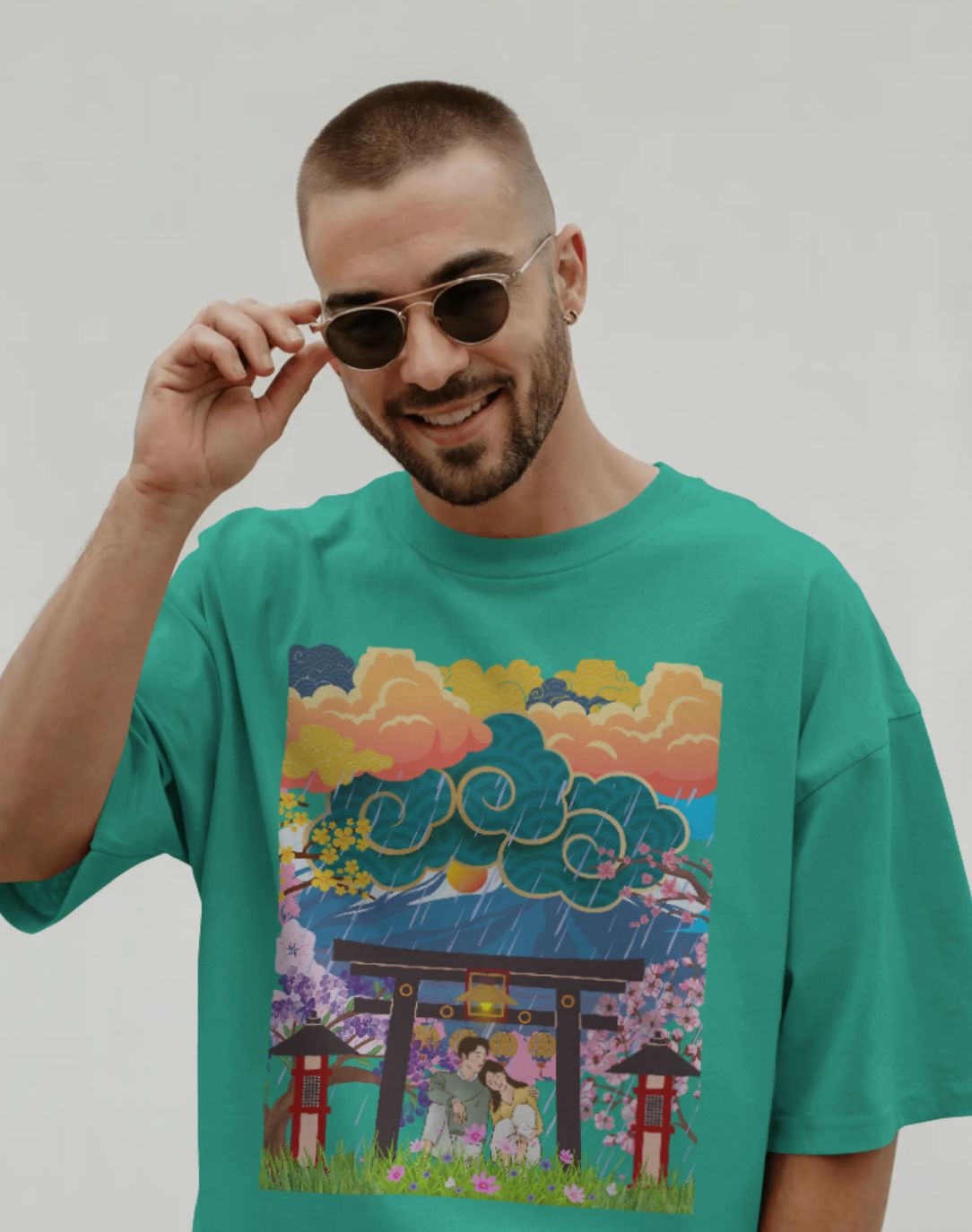 Under the Sakura Sky – Loose Fit