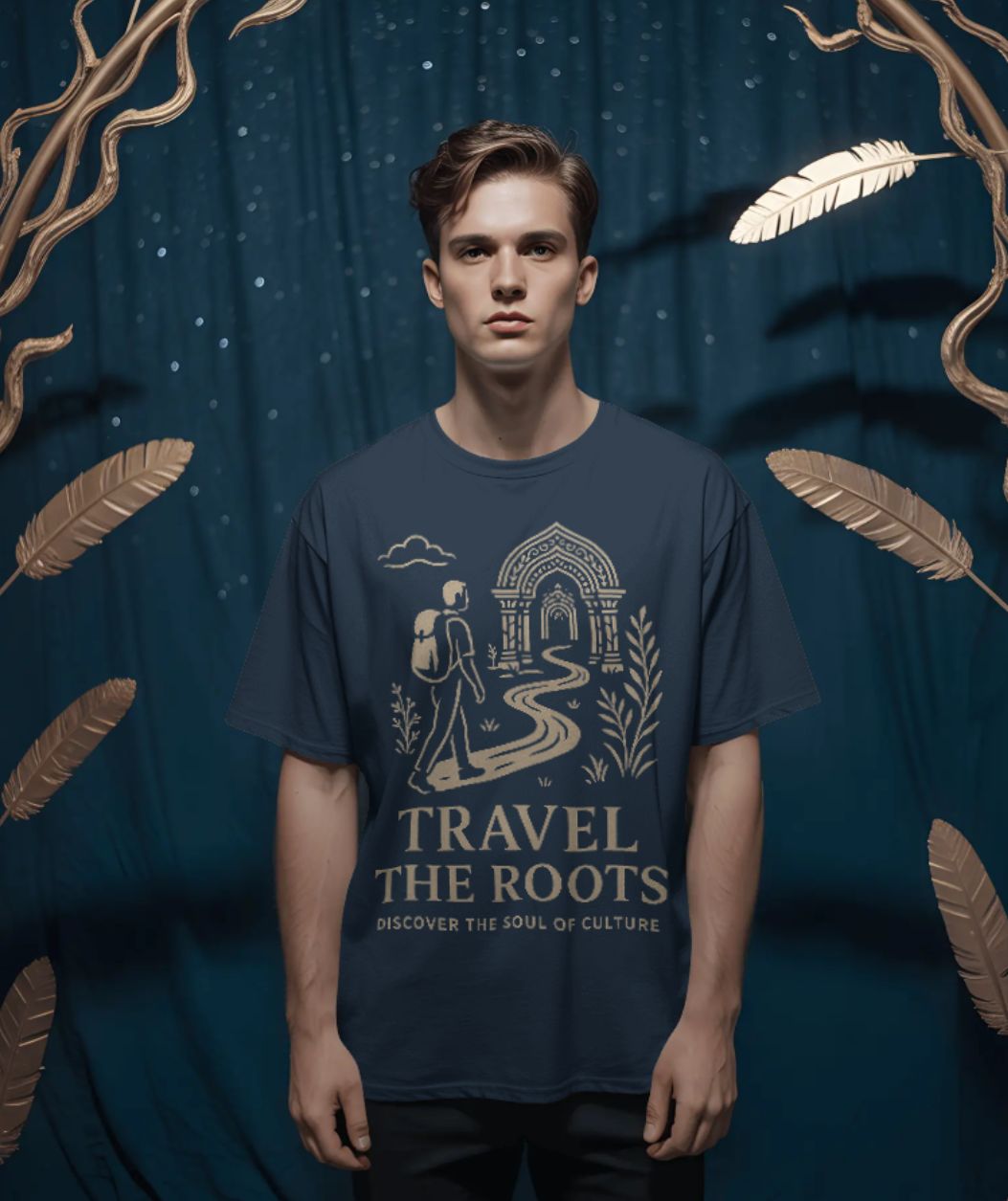 Travel the Roots – Heritage Wanderer Unisex Tee