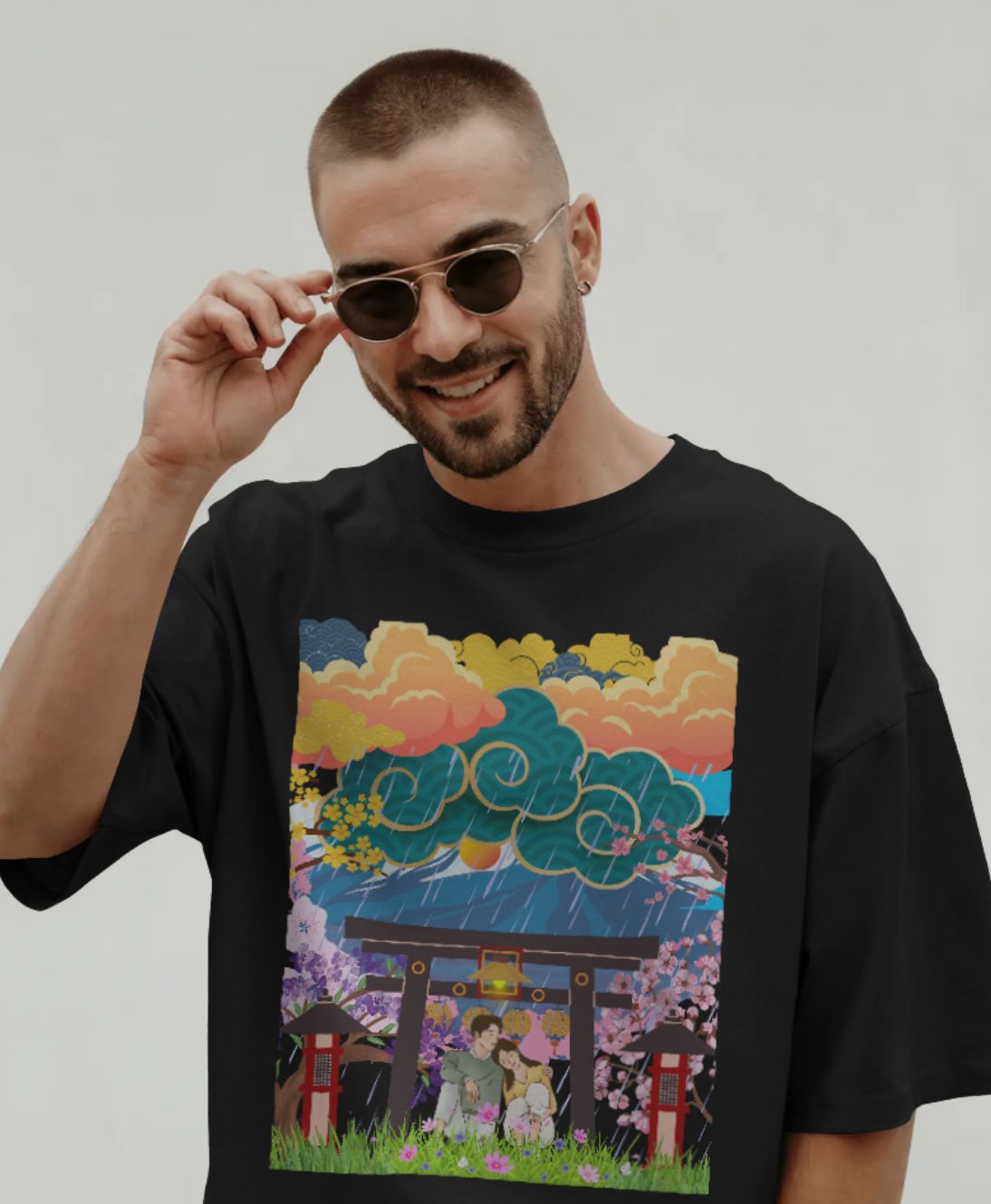 Under the Sakura Sky – Loose Fit